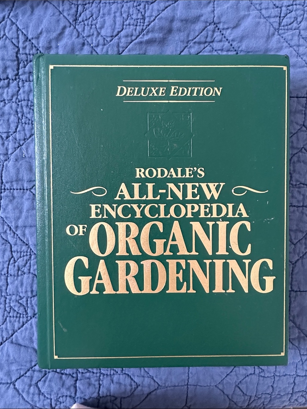 Vintage All-New Encyclopedia of Organic Gardening - Green Hardcover